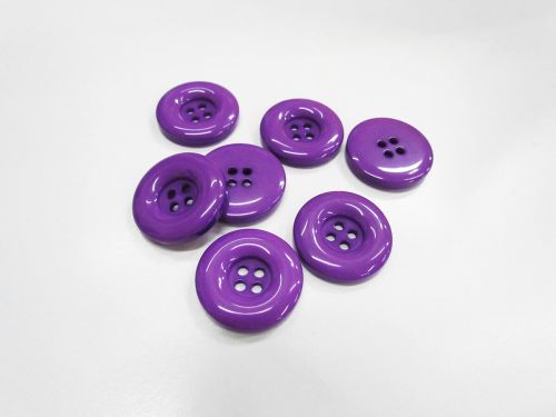Great value 25mm Glossy Button- Purple- FB677 available to order online Australia