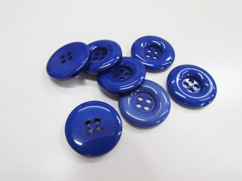 Great value 25mm Glossy Button- Royal Blue- FB677 available to order online Australia