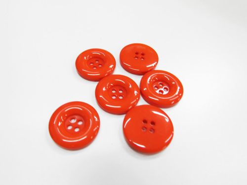 Great value 25mm Glossy Button- Orange- FB680 available to order online Australia