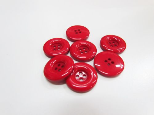 Great value 25mm Glossy Button- Lipstick Red- FB681 available to order online Australia