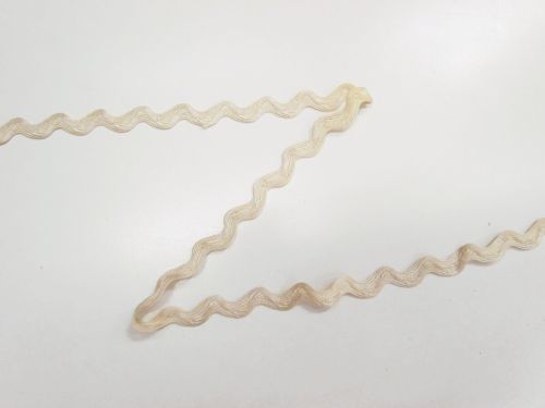 Great value 14mm Ric Rac Trim- Warm Beige #T901 available to order online Australia
