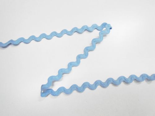 Great value 16mm Ric Rac Trim- Powder Blue #T908 available to order online Australia