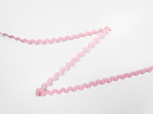 Great value 9mm Ric Rac Trim- Puff Pink #T913 available to order online Australia