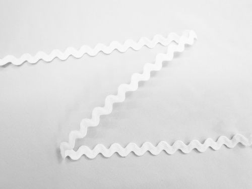 Great value 9mm Ric Rac Trim- White #T914 available to order online Australia