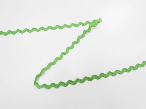 Great value 11mm Ric Rac Trim- Grass Green #T920 available to order online Australia