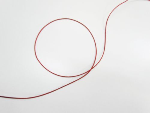 Great value 1mm Rat Tail Ribbon- Deep Red #T927 available to order online Australia