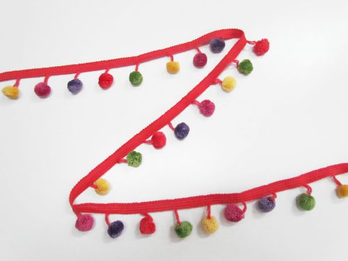 Great value 40mm New Years Pom Pom Trim #T950 available to order online Australia