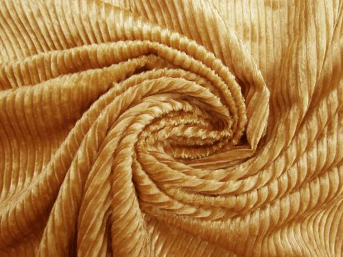 Great value Drapey Viscose Jumbo Corduroy- Honey Pot Gold #13581 available to order online Australia