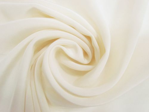 Great value Silk Crepe De Chine- Panna Cotta Cream #13638 available to order online Australia