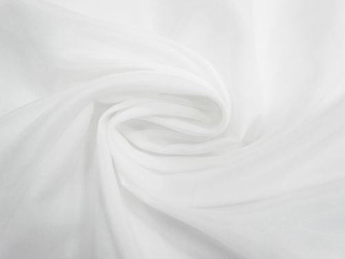 Great value Silk Cotton Voile- Fresh White #13640 available to order online Australia