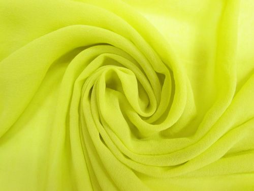 Great value Silk Georgette- Chartreuse #13700 available to order online Australia