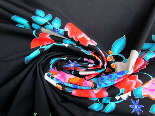 Great value 120cm Panel- Flower Trellis Xtra Life Tactel Lycra® #13711 available to order online Australia