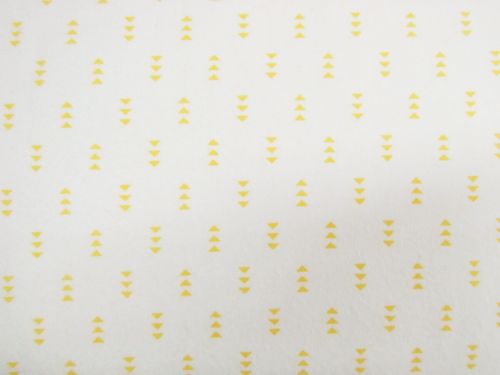 Great value Cozy Cotton Flannel- Arrows- Daffodil available to order online Australia