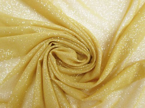 Great value Glitter Chiffon- Mustard #13750 available to order online Australia