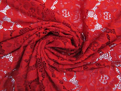 Great value Sophie's Garden Stretch Lace- Red #13677 available to order online Australia