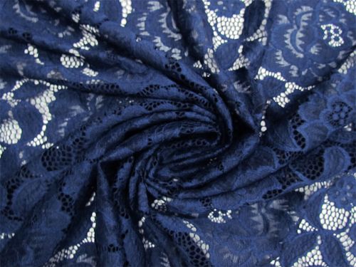 Great value Sophie's Garden Stretch Lace- Navy #13678 available to order online Australia