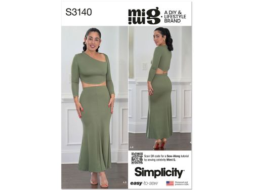 Great value Simplicity Pattern S3140 MISSES SPORTSWEAR- Size Y5 (18-20-22-24-26) available to order online Australia