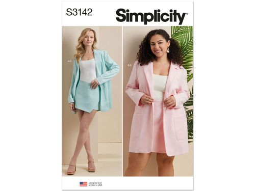 Great value Simplicity Pattern S3142 MISSES / PLUS SPORTSWEAR- Size W3 (30W-32W-34W-36W-38W) available to order online Australia