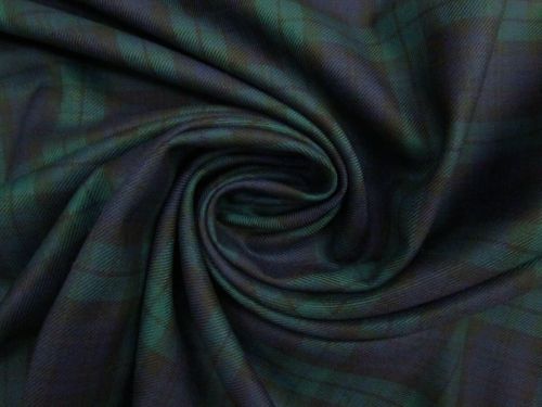 Great value Black Watch Tartan Superfine Wool Blend Suiting #13822 available to order online Australia