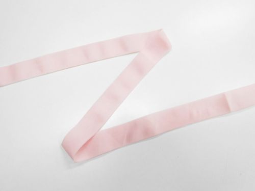 Great value 25mm Matte Fold Over Elastic- Powder Pink #T988 available to order online Australia