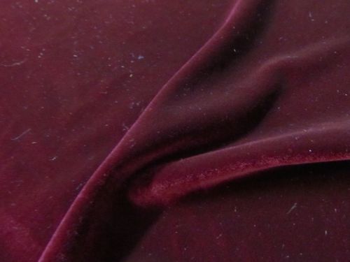 Great value 2way Stretch Velvet- Burgundy available to order online Australia