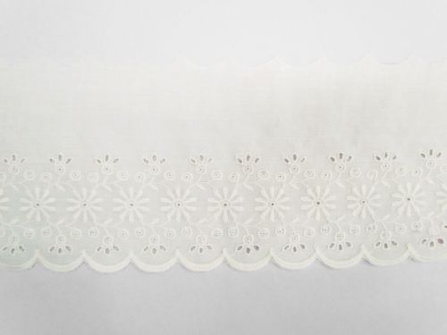 Great value 12cm Daisy Dreams Broderie Trim- Cream #T708 available to order online Australia