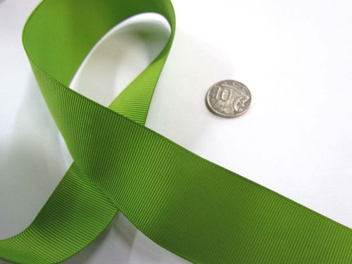 Great value Grosgrain Ribbon 38mm- Kiwi available to order online Australia