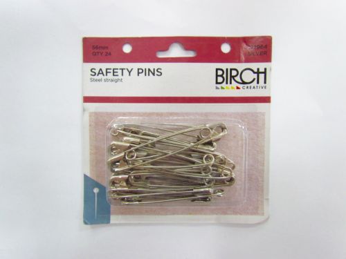Great value Safety Pins- 56mm- Silver available to order online Australia