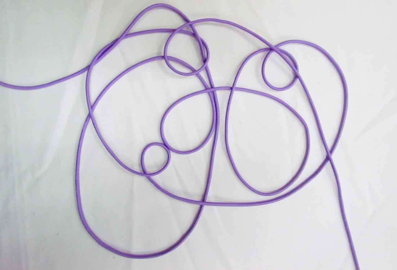 purple bungee cord