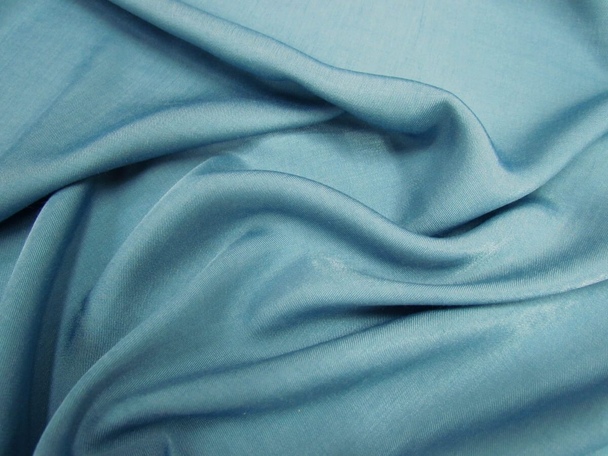 Soft Viscose Twill- Dazzling Blue