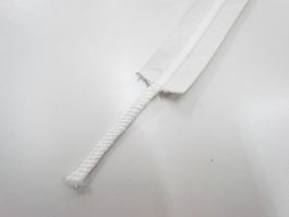 UNIQUE Drawcord Elastic 32mm- White - by the 1/2 metre – Prairie