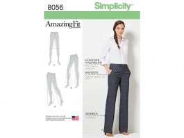 Simplicity Pattern S8056 Amazing Fit Women's and Plus Size Flared ...