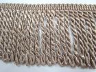 20m Roll of Beige Rayon Bullion Fringe