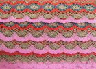 20m Roll of 55mm Festival of Lights Cotton Lace Trim #227