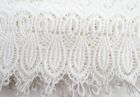 27.4m Roll of 11cm Fleur Cotton Lace Edge Trim #280