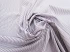 25m Roll of Lavender Stripe Cotton Blend Shirting #6545