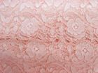 25m Roll of 75mm Pink Blossom Stretch Lace #T286