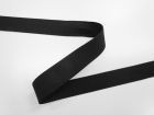 50m Roll of 25mm Soft Elastic- Black #T394