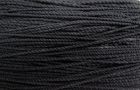 100m Roll of 5mm Twisted Stretch Cord- Black #568