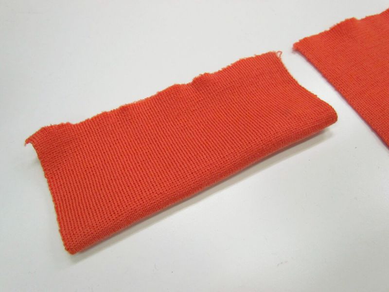 Wool Ribbing Wool Pre-Cut Cuff Ribbing- Mandarin #RWC017 | Ribbed Knit Trimming ...