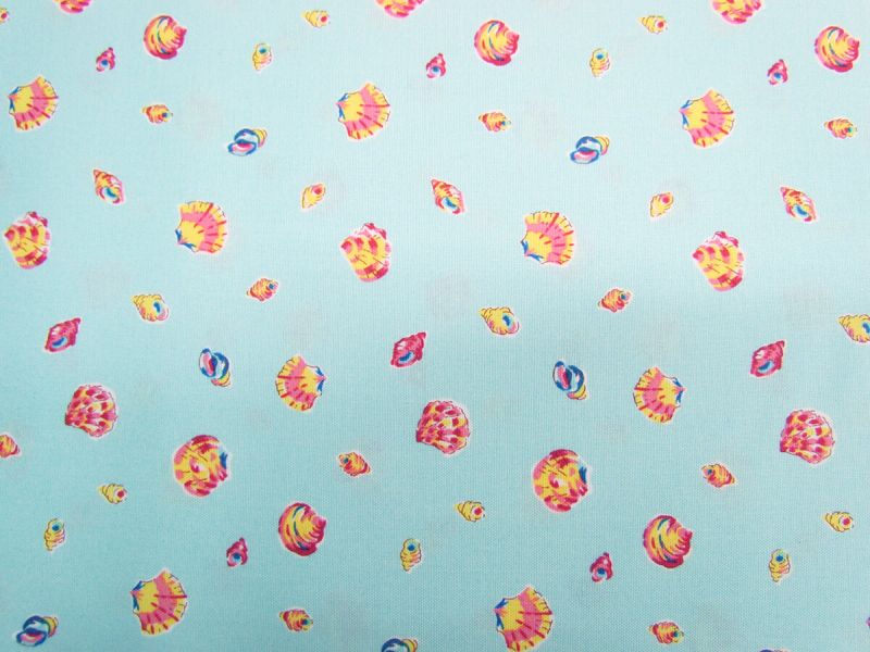 Cotten Shell Liberty Cotton- Sea Shells- B- Riviera Collection | Natural Fibre ...