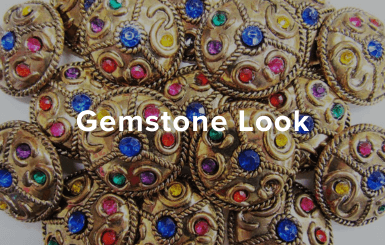 Gemstone Look buttons