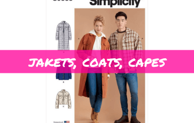 Jackets, Coats, Capes Sewing Patterns